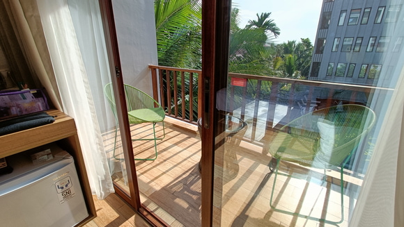 印尼峇里島．Grand Zuri Kuta Bali 酒店房間陽台
