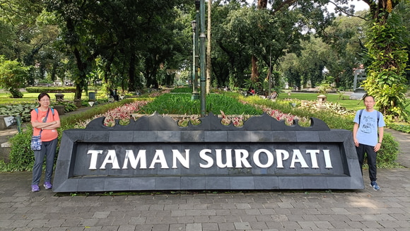 印尼雅加達．Taman Suropati 公園