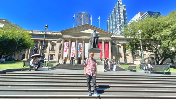 澳洲墨爾本．維多利亞州立圖書館（State Library Victoria）