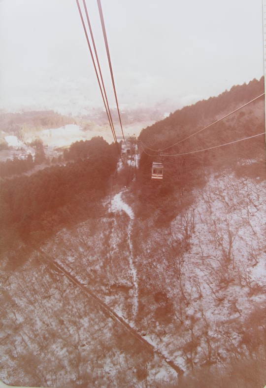 箱根 — 早雲山乘吊車到桃源谷
