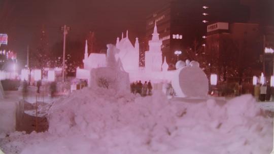 北海道札幌市大通公園雪祭 晚上