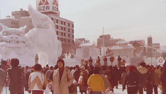 北海道札幌市大通公園雪祭