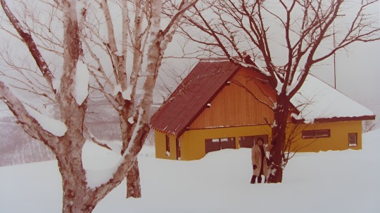 北海道小樽天狗山滑雪場 山頂優美雪景