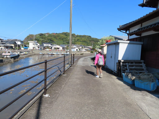 戸口町村落步行到御輿来海岸展望所
