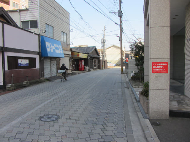 姪浜地鐵站步行往姪浜渡船場