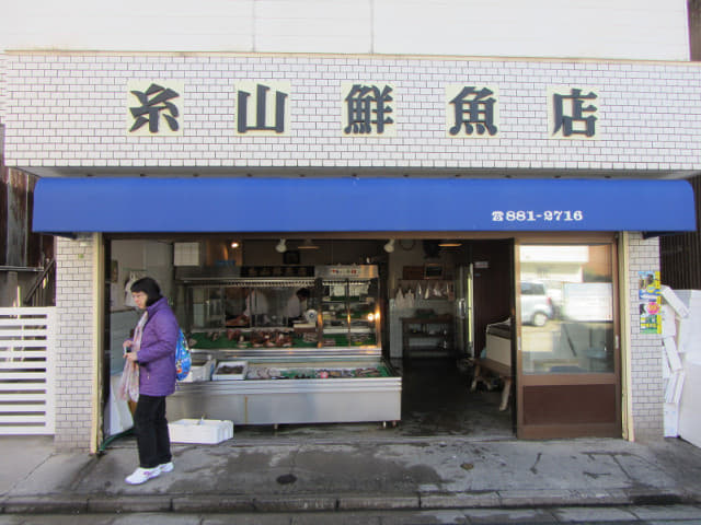 姪浜地鐵站步行往姪浜渡船場