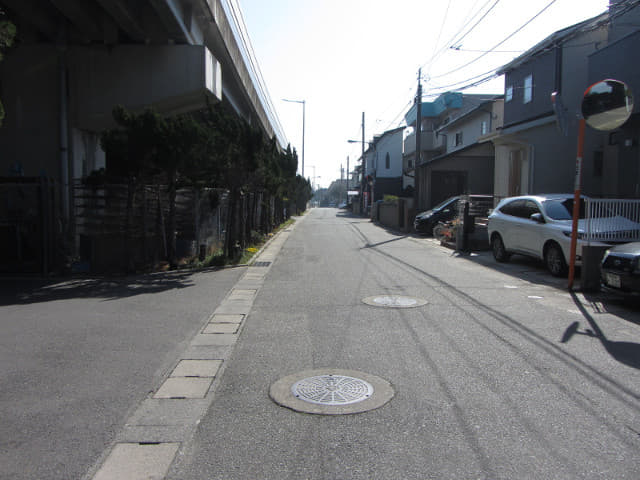 姪浜地鐵站步行往姪浜渡船場