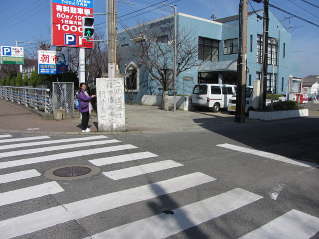 姪浜地鐵站步行往姪浜渡船場