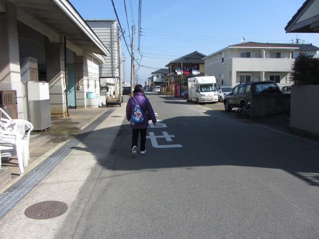 姪浜地鐵站步行往姪浜渡船場
