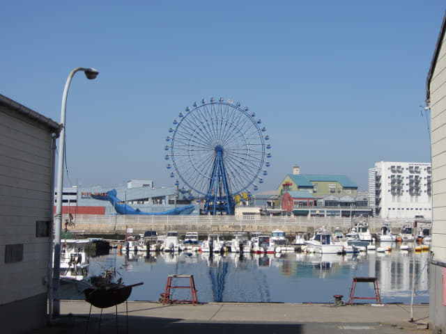 姪浜地鐵站步行往姪浜渡船場