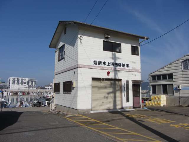 姪浜地鐵站步行往姪浜渡船場