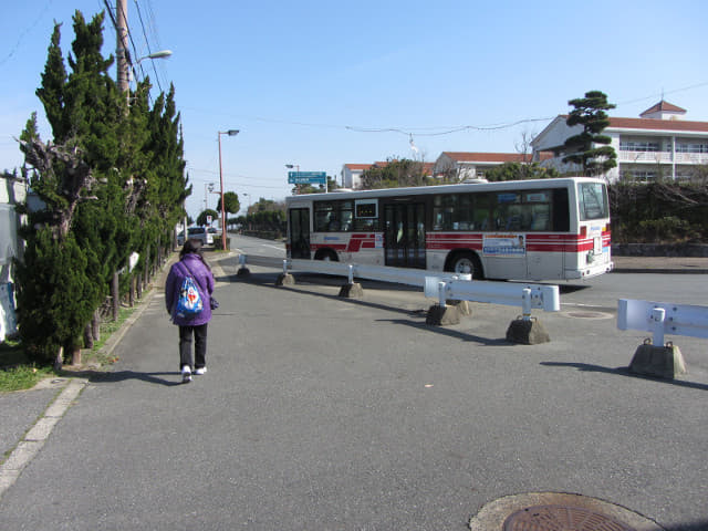 姪浜地鐵站步行往姪浜渡船場