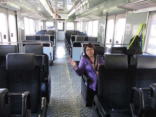 緒方駅乘火車往大分駅