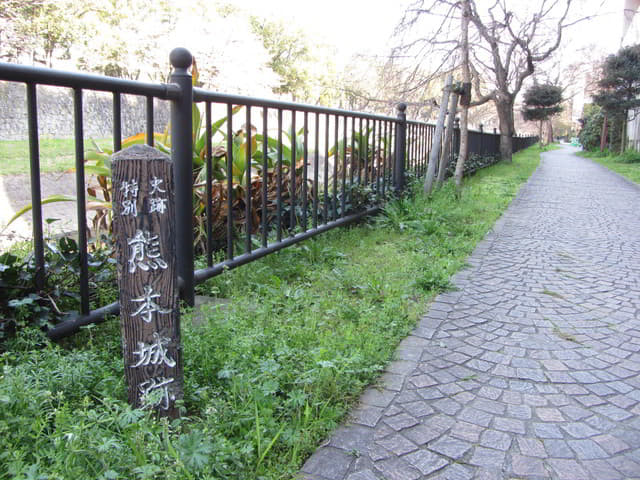 熊本市坪井川．坪井川遊步道