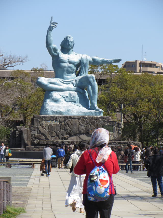 長崎平和公園: 和平祈禱像