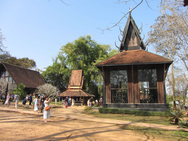 清萊 黑廟 黑屋博物館