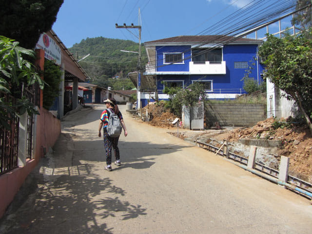 清萊美斯樂 步行到山頂上的皇太后陵寢