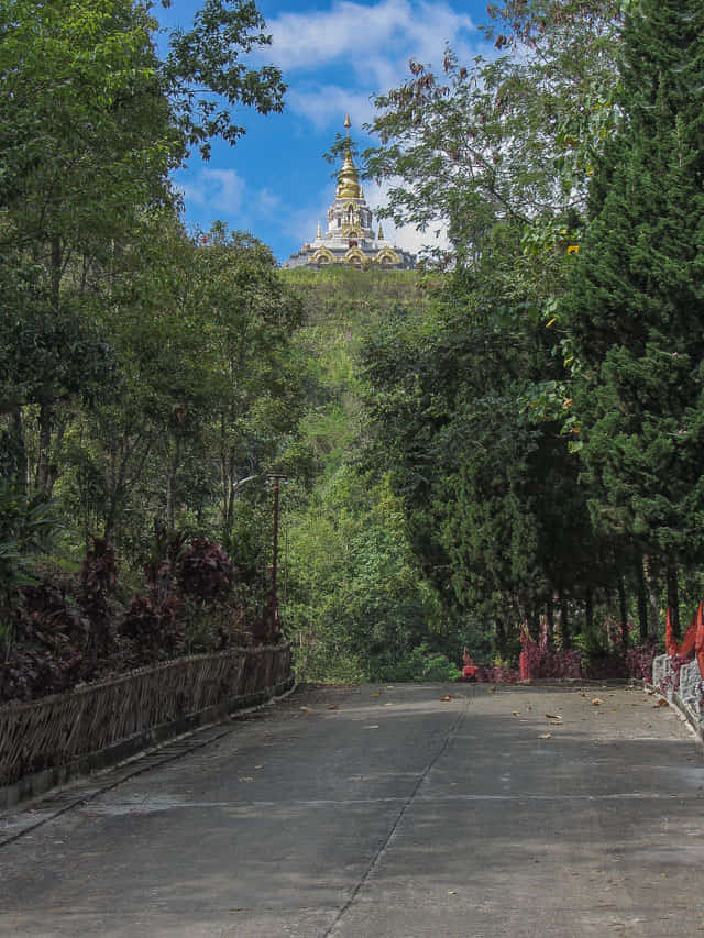 清萊美斯樂 Wat Santikhiri 寺廟