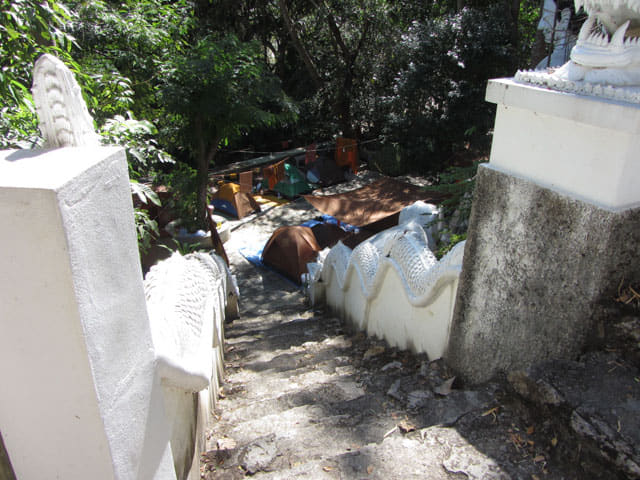 泰國美塞 Wat Tham Pha Chom 登山步道