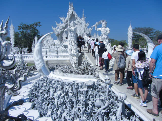 泰國清萊 白廟 奈何橋