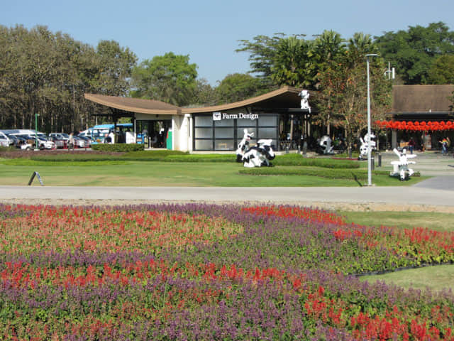 泰國清萊聖獅公園 商場及餐廳