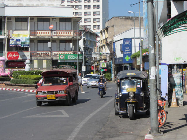 泰國清邁 B1 巴士路線 塔佩門巴士站