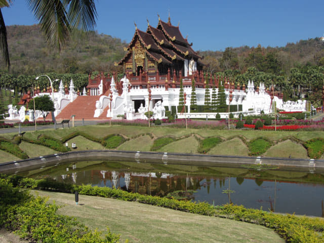 泰國清邁市拉查帕皇家花園 皇家樓閣 (Royal Pavillion)
