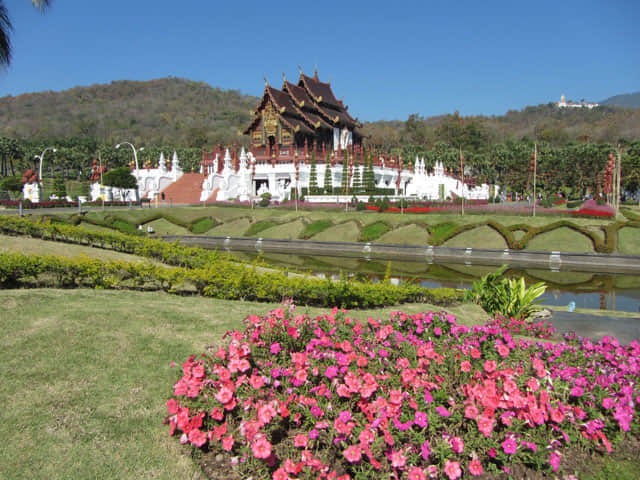 泰國清邁市拉查帕皇家花園 皇家樓閣 (Royal Pavillion)