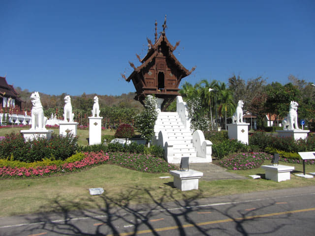 泰國清邁市拉查帕皇家花園 皇家樓閣 (Royal Pavillion)