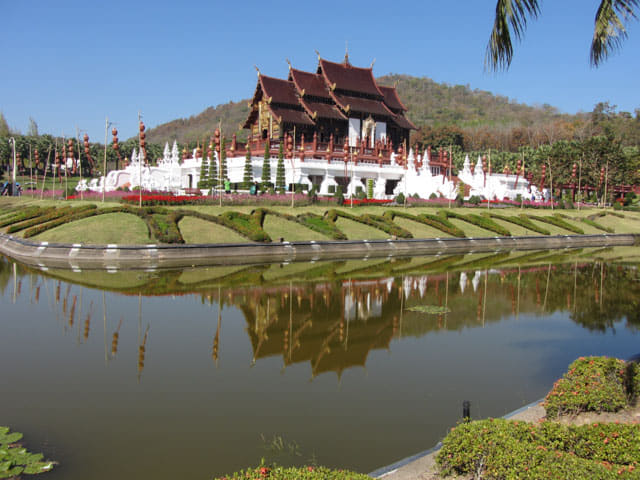 泰國清邁市拉查帕皇家花園 皇家樓閣 (Royal Pavillion)