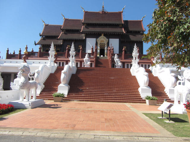 泰國清邁市拉查帕皇家花園 皇家樓閣 (Royal Pavillion)