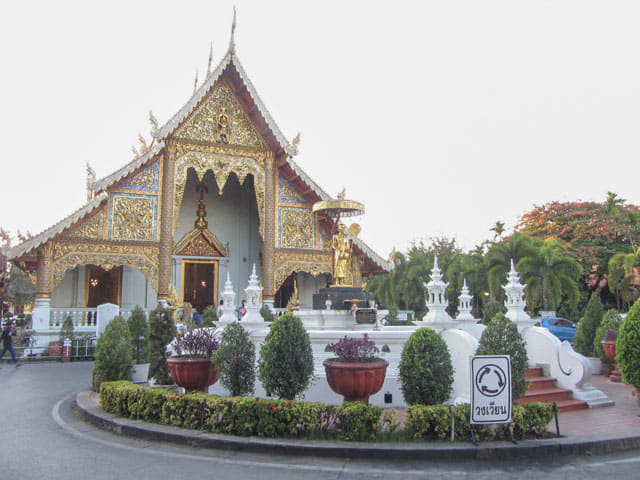 泰國清邁古城內的 帕邢寺 (วัดพระสิงห์วรมหาวิหาร / Wat Phra Singh)