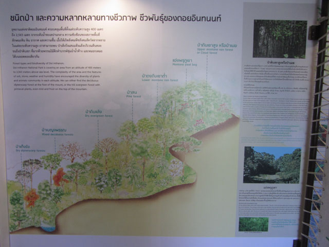 泰國 茵他儂國家公園 (Doi Inthanon National Park) 山頂 - 茵他儂國家公園展覽館