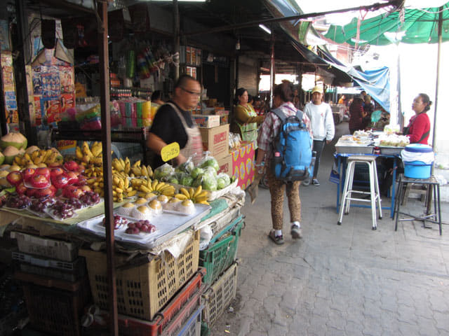 泰國 HOD (HOT / อำเภอฮอด) 市中心市場