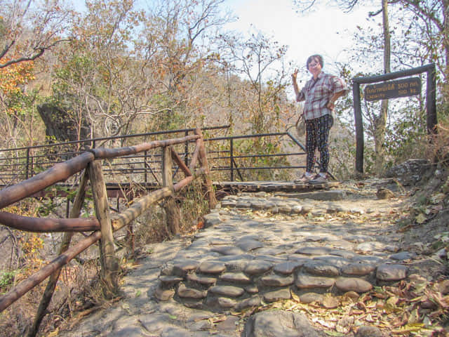 泰國 Ob Luang National Park (Op Luang National Park) 峽谷頂好木橋