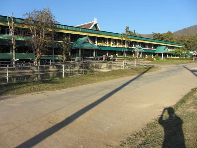泰國夜沙良 (Mae Sariang / อำเภอแม่สะเรียง) Mae Sariang Boripat Suksa School (โรงเรียนแม่สะเรียง) 