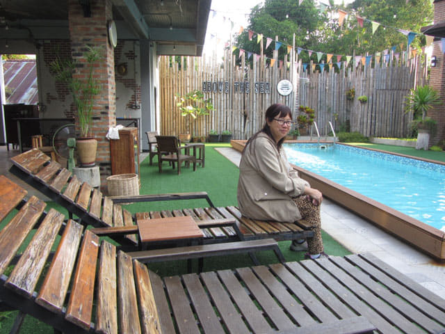 泰國夜沙良 (Mae Sariang / อำเภอแม่สะเรียง) 住宿 - 海上精品民宿 (Above the Sea Guesthouse) 泳池