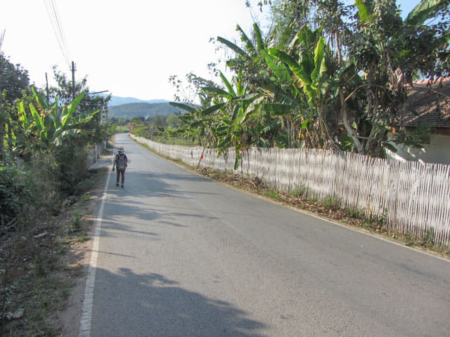 泰國夜沙良 (Mae Sariang / อำเภอแม่สะเรียง) 鄉村景色