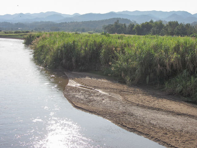泰國夜沙良 (Mae Sariang / อำเภอแม่สะเรียง) 鄉村景色 Yam River