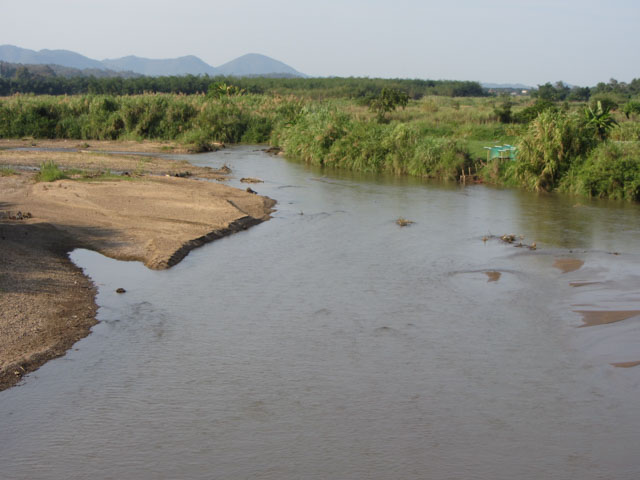 泰國夜沙良 (Mae Sariang / อำเภอแม่สะเรียง) 鄉村景色 Yam River