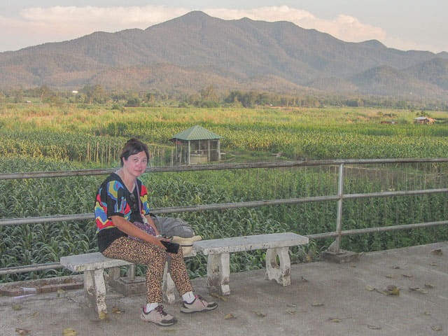 泰國夜沙良 (Mae Sariang / อำเภอแม่สะเรียง) 田園風光