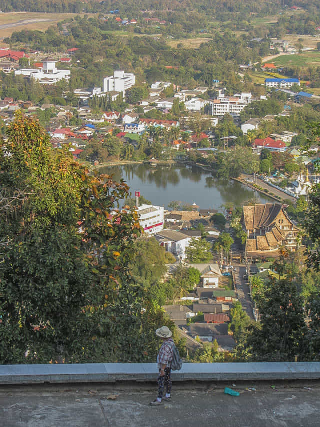 泰國北部湄宏順 (Mae Hong Son) Wat Phra That Doi Kong Mu 登山道