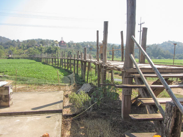 泰國 湄宏順 (Mae Hong Son) Su Tong Pae Bridge (Su Tong Pae 竹橋 / สะพานซูตองเป้)
