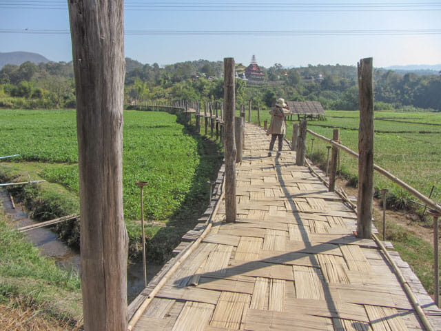 泰國 湄宏順 (Mae Hong Son) Su Tong Pae Bridge (Su Tong Pae 竹橋 / สะพานซูตองเป้)