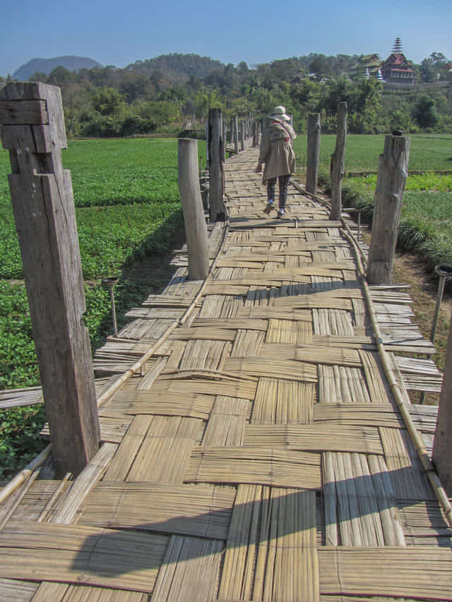 泰國 湄宏順 (Mae Hong Son) Su Tong Pae Bridge (Su Tong Pae 竹橋)