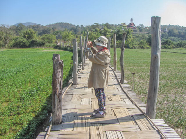 泰國 湄宏順 (Mae Hong Son) Su Tong Pae Bridge (Su Tong Pae 竹橋)