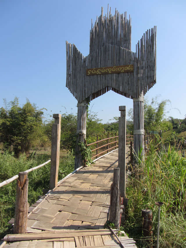 泰國 湄宏順 (Mae Hong Son) Su Tong Pae Bridge (Su Tong Pae 竹橋)