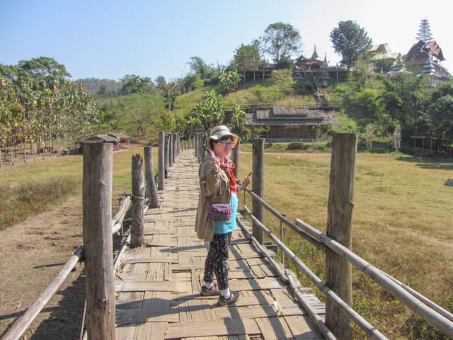 泰國 湄宏順 (Mae Hong Son) Su Tong Pae Bridge (Su Tong Pae 竹橋)