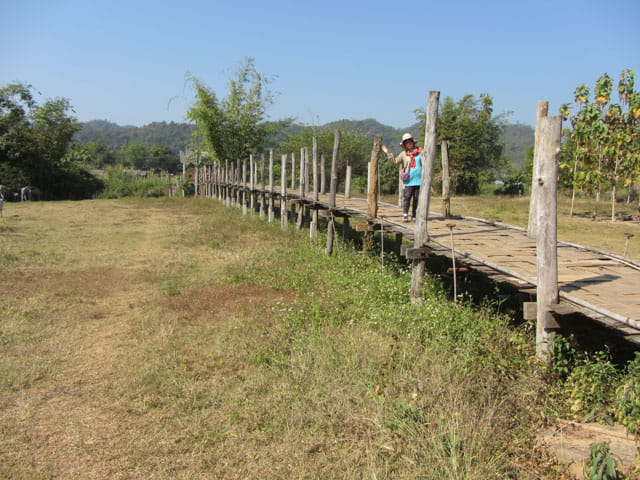 泰國 湄宏順 (Mae Hong Son) Su Tong Pae Bridge (Su Tong Pae 竹橋)