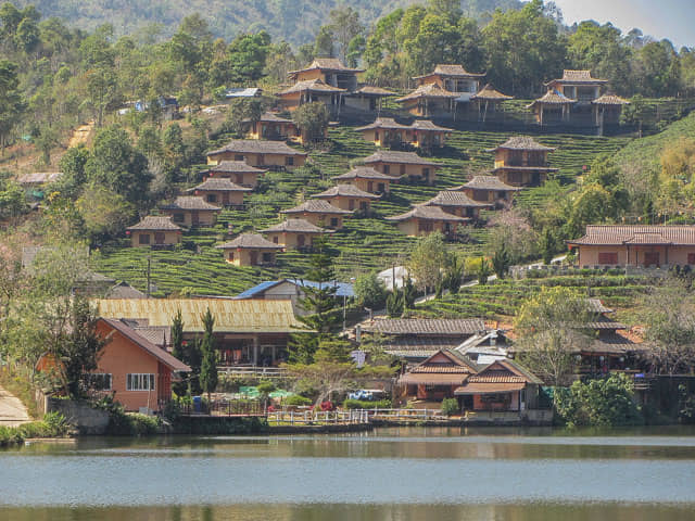 泰國 湄宏順 (Mae Hong Son) 泰緬邊境中國村 - 密窩村 (Ban Rak Thai / Mae Aw)